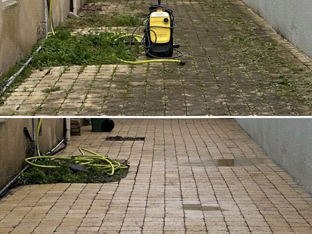 Allée pavée, Steph Entretien